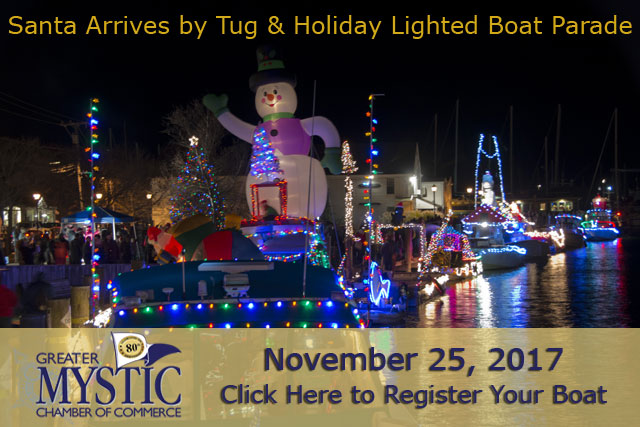 Digital image for the GMCC's Santa Arrives by Tugboat and Holiday Lighted Boat Parade.