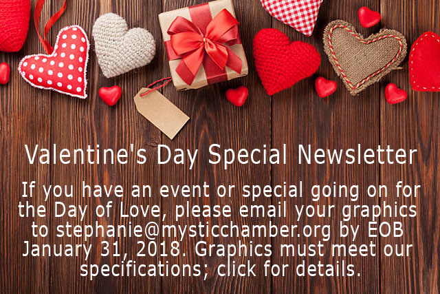 Valentine's Day Special Newsletter graphic.