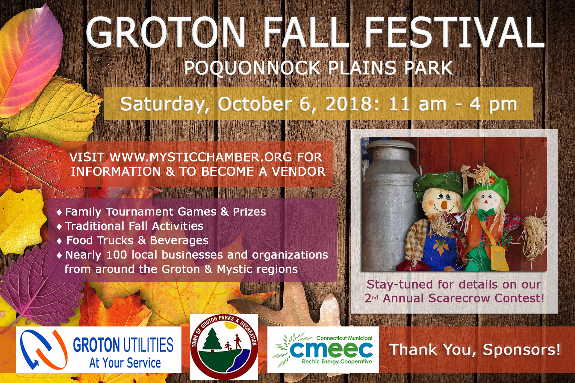 Groton Fall Web Festival Graphic